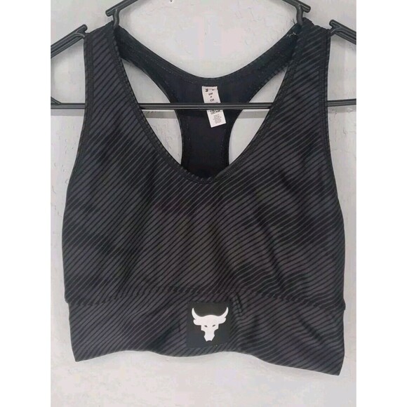 Size Small Under Armour UA Compression Sports Bar Activewear Heat Gear Bull - Picture 1 of 3